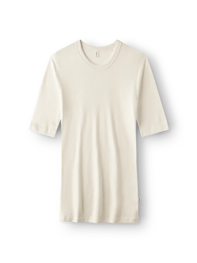 Άβαφο μπλουζάκι από merino